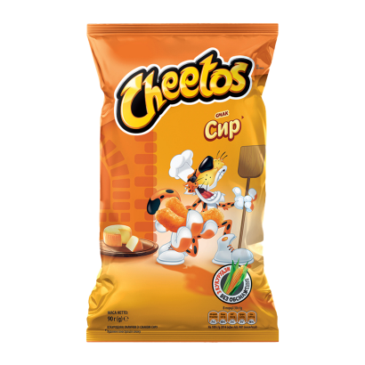 Кукурудзяні Палички Cheetos зі Смаком Сиру 90g - Retromagaz