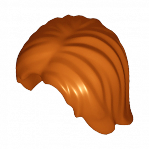 Волосся 2шт Lego Другое Mid-Length Tousled with Center Part Другое 88283 6006514 Dark Orange Б/У - Retromagaz