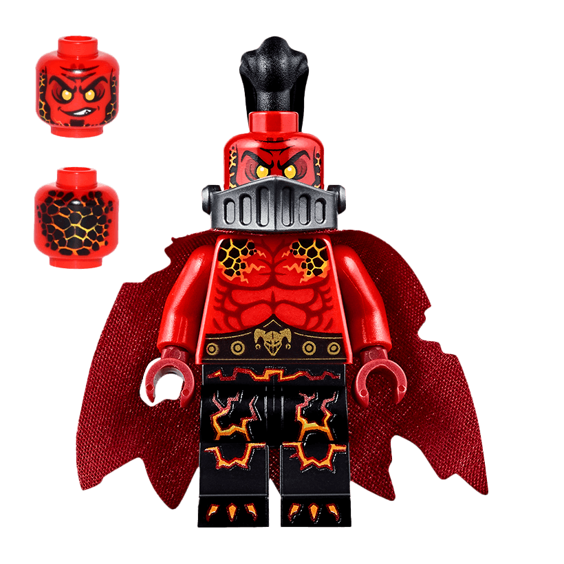 Фігурка Lego Lava Monster Army General Magmar Nexo Knights nex051 70321 Б/У - Retromagaz