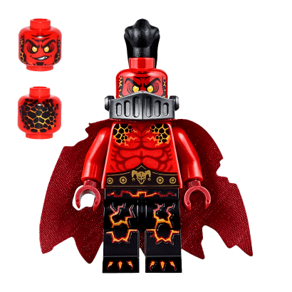 Фигурка Lego General Magmar Nexo Knights Lava Monster Army nex051 Б/У - Retromagaz