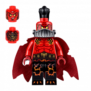Фигурка Lego Lava Monster Army General Magmar Nexo Knights nex051 Б/У - Retromagaz