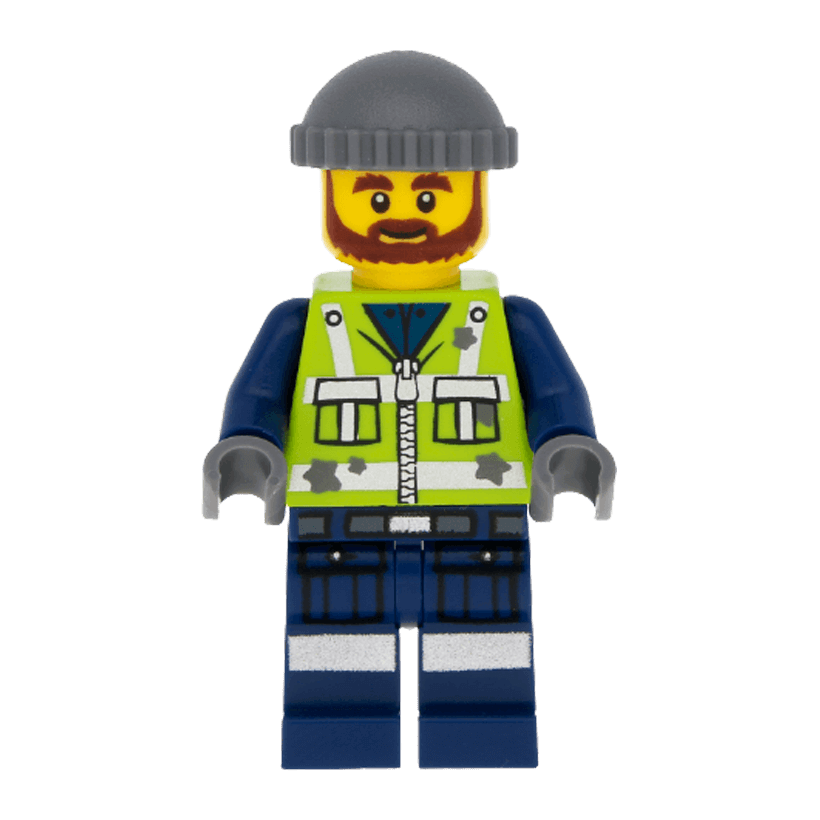 Фігурка Lego The Lego Movie Garbage Man Grant Cartoons tlm050 Б/У - Retromagaz