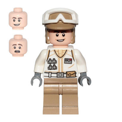 Фігурка Lego Star Wars Повстанець Hoth Trooper White Uniform sw1016 1 Б/У Нормальний - Retromagaz