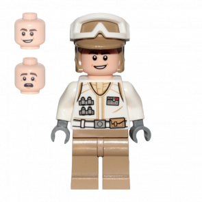 Фігурка Lego Star Wars Повстанець Hoth Trooper White Uniform sw1016 1 Б/У Нормальний