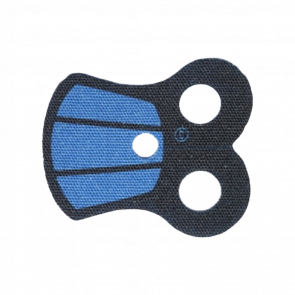 На Плечи Lego Armor Pauldron Cloth Thick Black Stripes Pattern Captain Rex 48431pb03 sw0450 6027600 Blue Б/У - Retromagaz