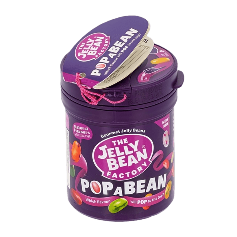 Конфеты Jelly Beans Бобы 36 Вкусов с Дозатором 100g - Retromagaz