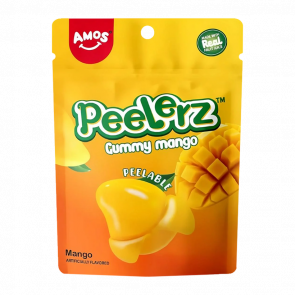 Цукерки Жувальні Amos Peelerz Mango 65g - Retromagaz