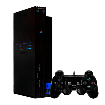 Консоль Sony PlayStation 2 SCPH-5xxx Europe Black Б/У Нормальный - Retromagaz