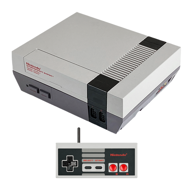 Набір Консоль Nintendo NES NESE-001 Europe Grey Б/У  + Геймпад Дротовий - Retromagaz