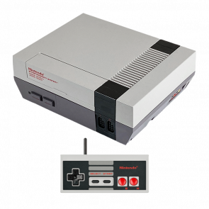 Набір Консоль Nintendo NES FAT Europe Grey Б/У + Геймпад Дротовий Grey 2.7m Б/У