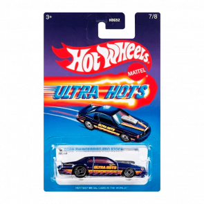 Тематическая Машинка Hot Wheels '86 Ford Thunderbird Pro Stock Ultra Hots 1:64 HDG52/HRX14 Blue - Retromagaz