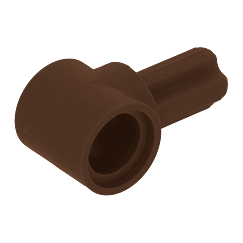 Technic 10шт Lego З'єднувач Hub 1 Axles 22961 6134197 Dark Brown Б/У - Retromagaz