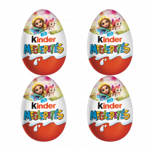 Набор Шоколадное Яйцо 4шт Kinder Surprise Applaydu для Девочек Новая Серия 20g - Retromagaz