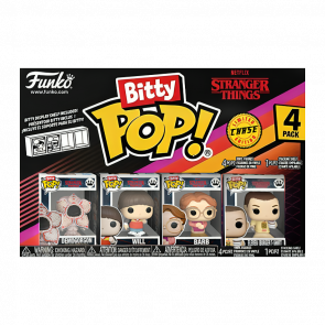 Пак Фігурок FUNKO POP! Bitty Pop! Stranger Things Демогоргон Eleven Burger T-Shirt Chase 23mm 83661 - Retromagaz