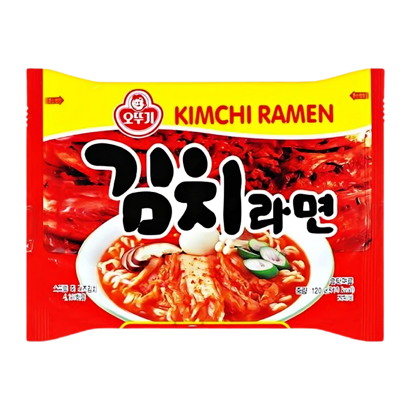 Лапша Ottogi Kimchi Рамьон Острая 120g - Retromagaz