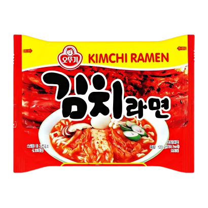 Лапша Ottogi Kimchi Ramen Острая 120g - Retromagaz