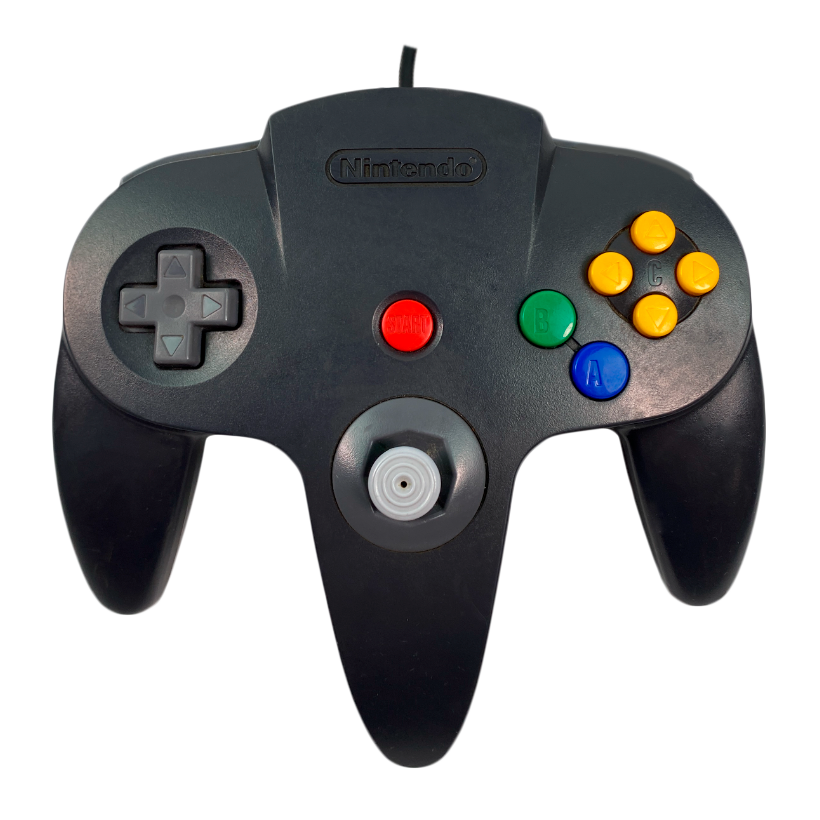 Геймпад Проводной Nintendo N64 NUS-005 Black 1.9m Б/У - Retromagaz