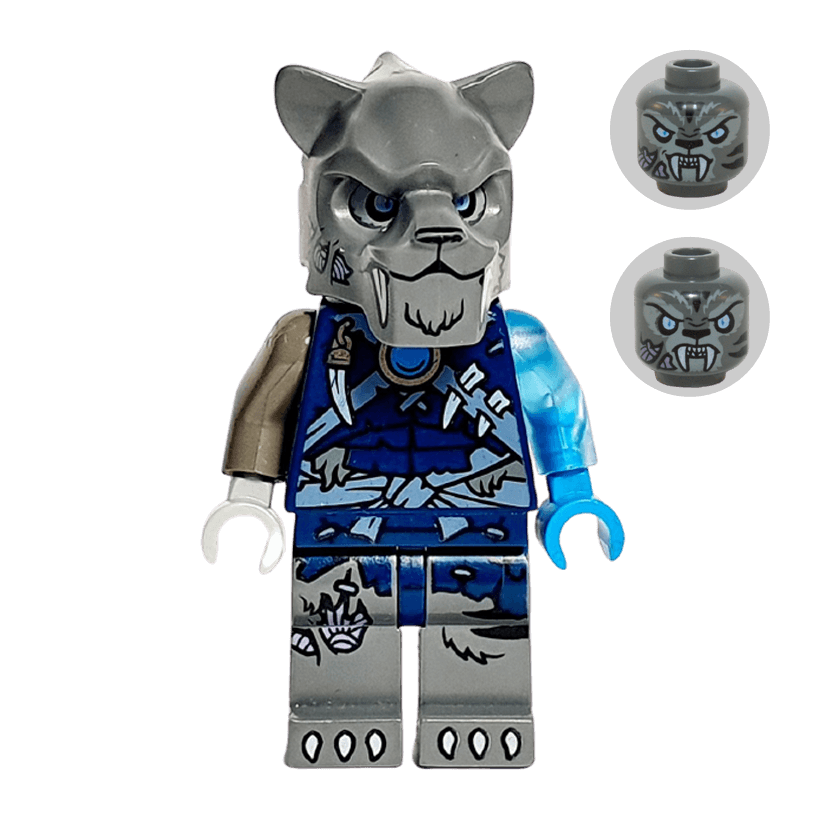 Фигурка Lego Legends of Chima Saber-Tooth Tiger Tribe Stealthor loc095 1 Б/У Отличное - Retromagaz