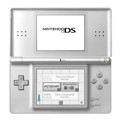 Консоль Nintendo DS Lite Silver Б/У Нормальный - Retromagaz
