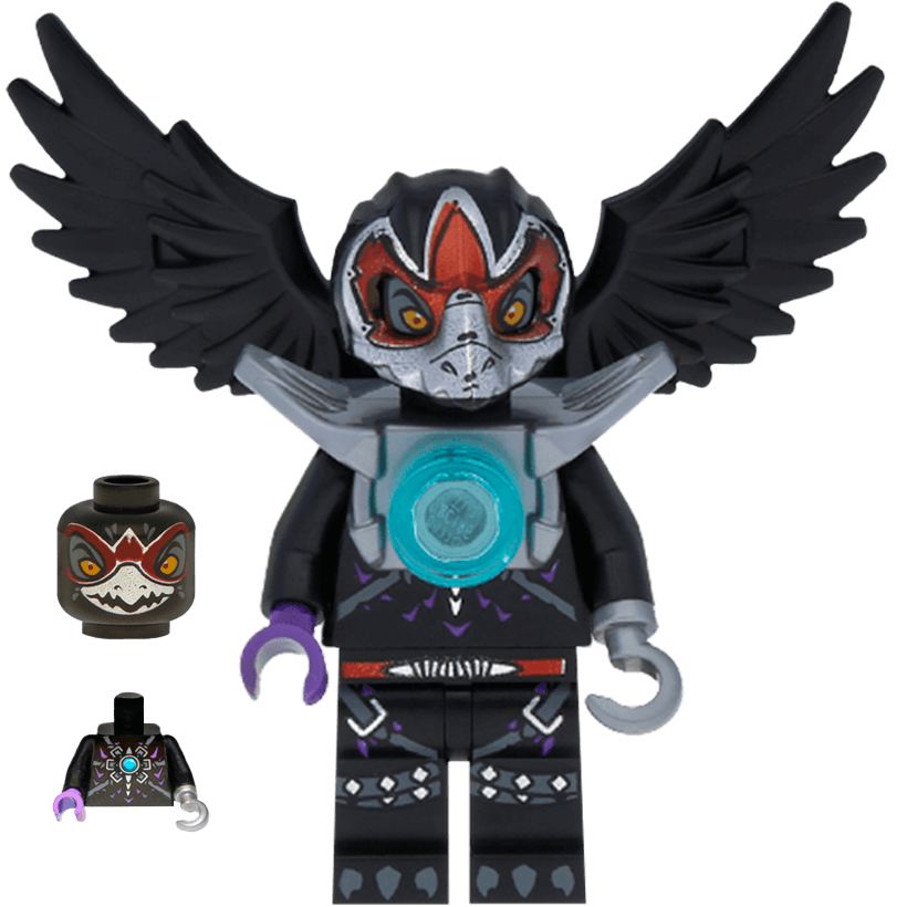 Фігурка Lego Raven Tribe Razar Legends of Chima loc001 Б/У - Retromagaz