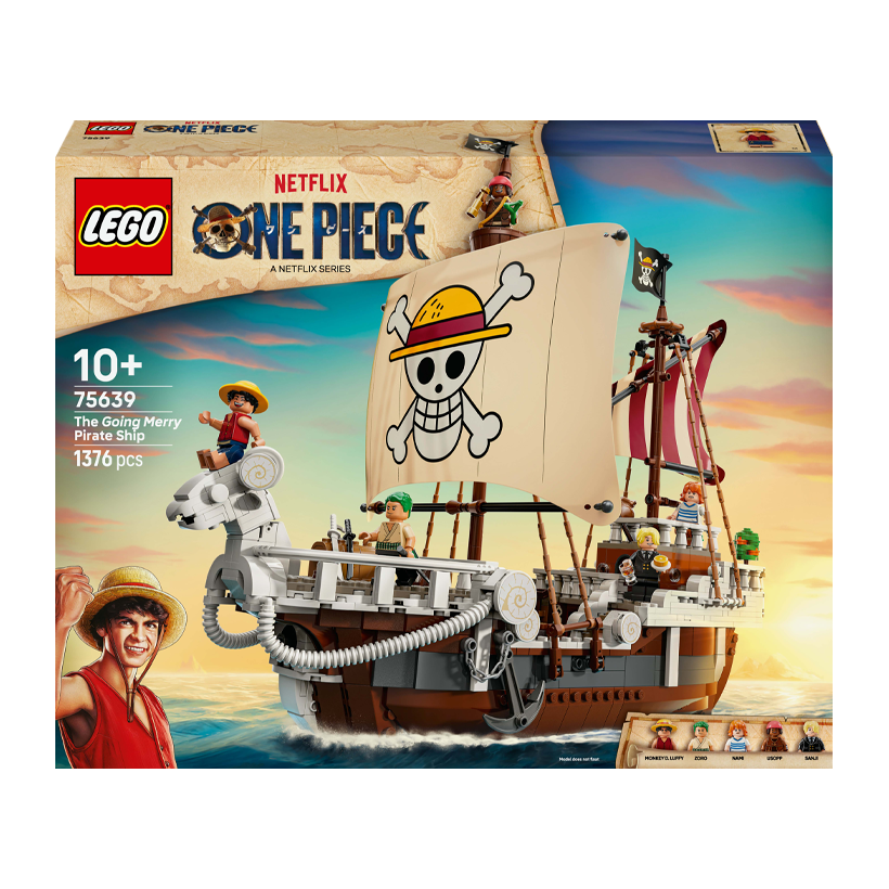 Конструктор Lego One Piece Пиратский корабль Вездеходный Мерри Ван Пис Cartoons 75639 Новый - Retromagaz