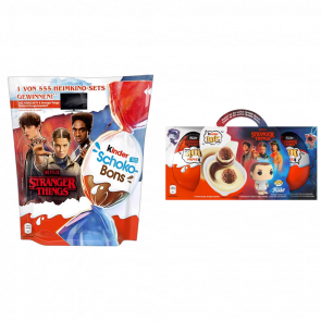 Набор Очень Странные Дела (Kinder Joy Бокс 3 Яйца + Конфеты Choco Bons Stranger Things) - Retromagaz