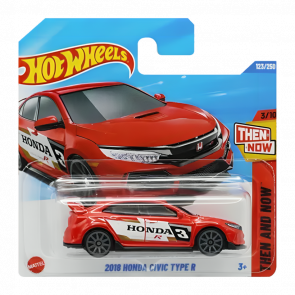 Машинка Базова Hot Wheels 2018 Honda Civic Type R Then and Now 1:64 HYY64 Red Машинка Базова Hot Wheels 2018 Honda Civic Type R Then and Now 1:64 HYY64 Red - Retromagaz