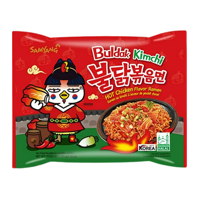 Лапша Samyang Buldak Kimchi HOT Chicken Flavor Острая 135g - Retromagaz