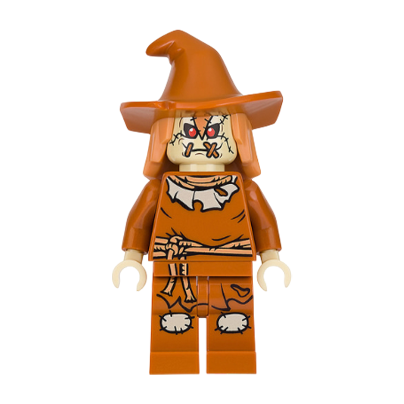 Фігурка Lego DC Scarecrow Dark Orange Floppy Hat Super Heroes sh0275 Б/У - Retromagaz