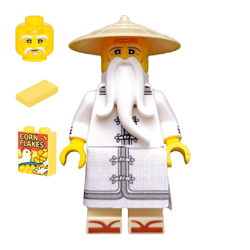 Фигурка Lego Ninjago Другое coltlnm-4 1 Новый Master Sensei Wu Movie - Retromagaz