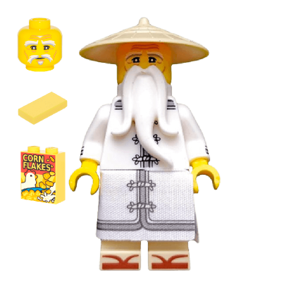 Фігурка Lego Master Sensei Wu Movie Ninjago Інше coltlnm-4 1 Новий - Retromagaz