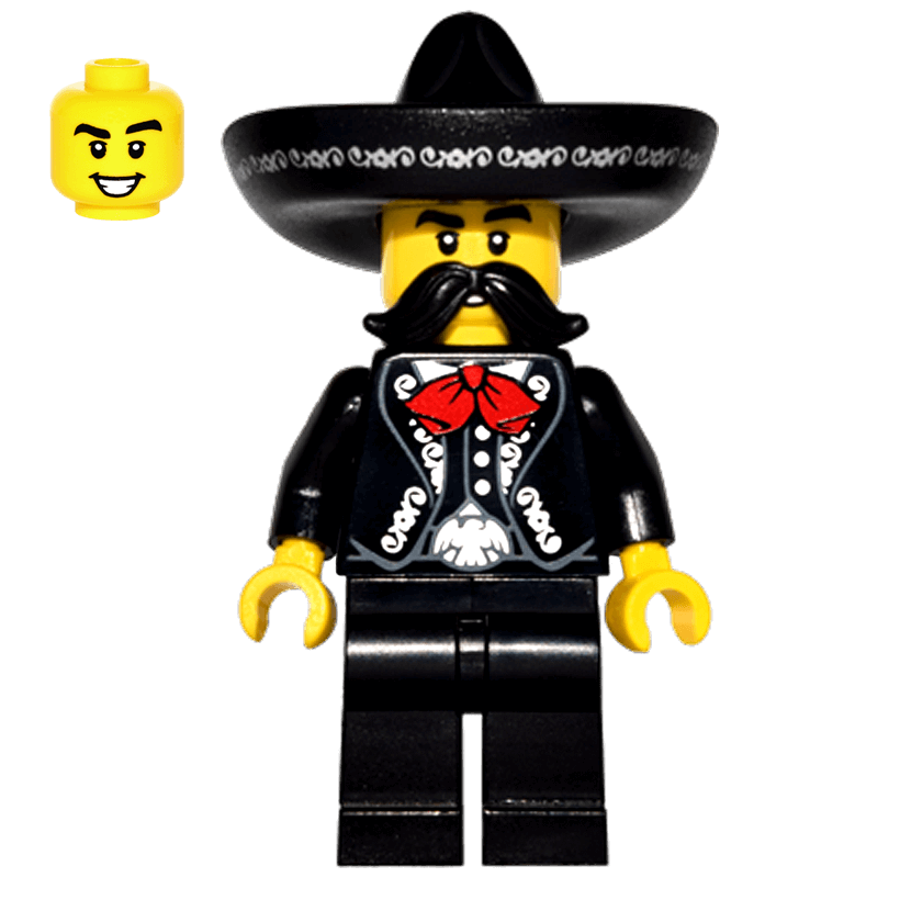 Фігурка Lego Series 16 Mariachi Collectible Minifigures col16-13 col256 Б/У - Retromagaz