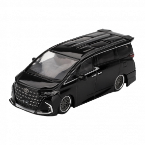 Машинка Premium MINI GT Toyota Alphard 40 KUHL 1:64 MGT01179-CH Black - Retromagaz