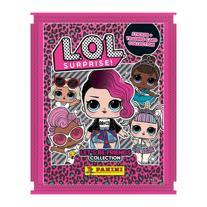 Наклейки L.O.L. Surprise Let's be Friends Panini - Retromagaz