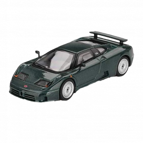 Машинка Premium MINI GT Bugatti EB110 GT Verde Scuro 1:64 MGT00968-СH Green - Retromagaz
