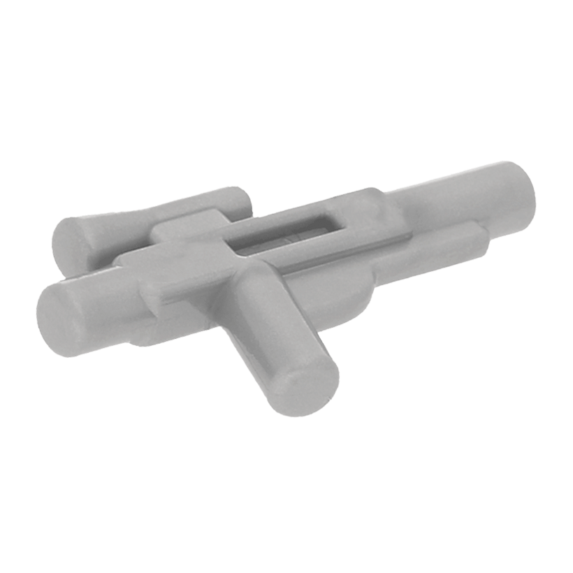 Зброя 4шт Lego Star Wars Blaster Short 58247 6122722 Flat Silver Новий - Retromagaz