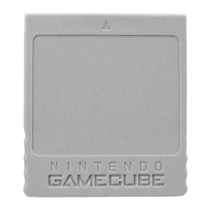 Карта Пам'яті Nintendo GameCube DOL-008 59 Blocks 512KB Light Grey Б/У - Retromagaz