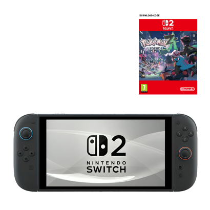 Консоль Nintendo Switch 2 Pokémon Legends: Z-A Bundle 256GB Black Новий - Retromagaz