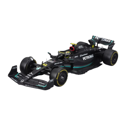 Машинка Bburago Mercedes-AMG F1 W14 E Performance 1:24 Black - Retromagaz