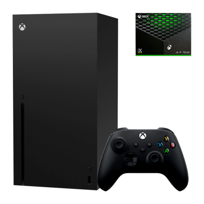 Набор Консоль Microsoft Xbox Series X 1TB Black Б/У  + Коробка - Retromagaz