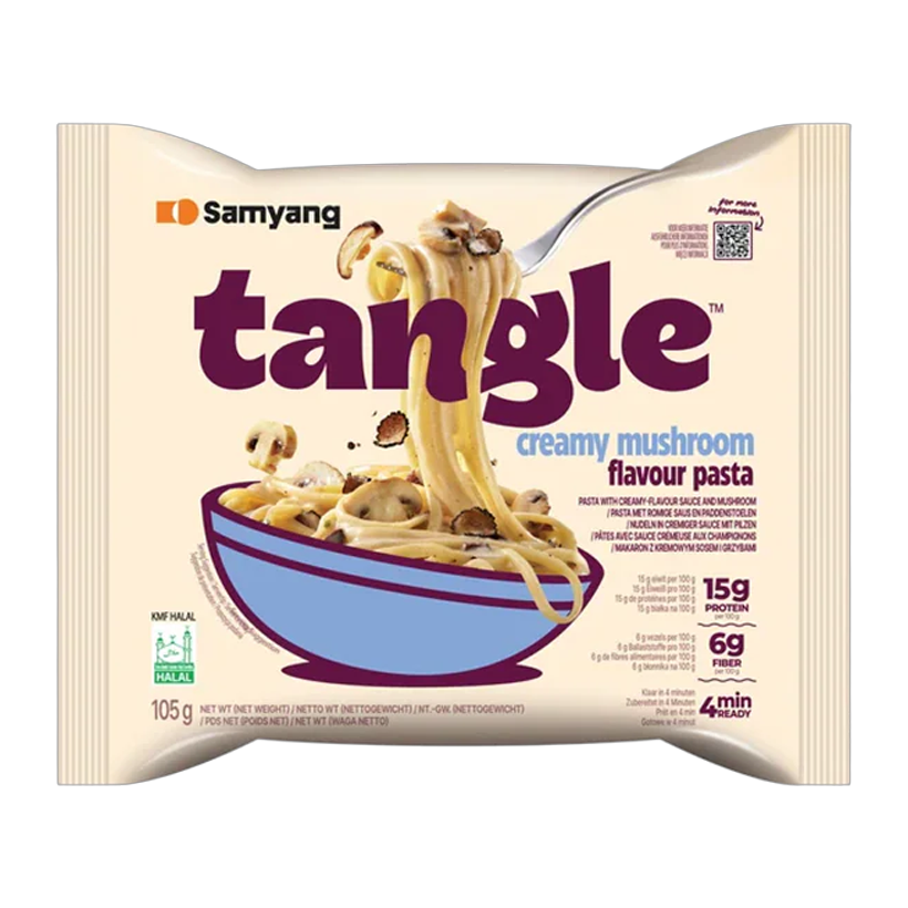 Лапша Samyang Tangle Creamy Mushroom Pasta 105g - Retromagaz