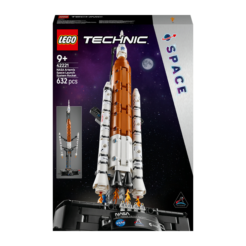 Конструктор Lego Ракета із Системою Космічного Запуску NASA Artemis Technic 42221 Новий - Retromagaz