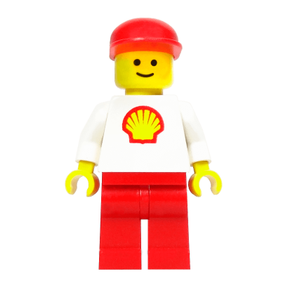 Фигурка Lego City Race 973p60 Shell Classic shell005 Б/У Нормальный - Retromagaz