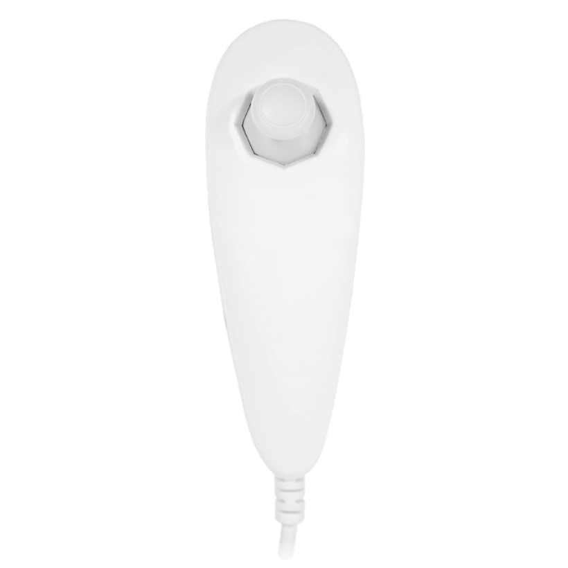 Контроллер Проводной Nintendo Wii RVL-004 Nunchuk White 1m Б/У - Retromagaz