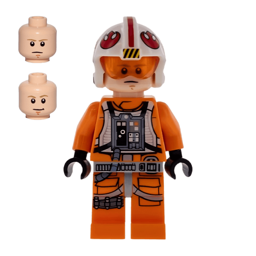 Фигурка Lego Джедай Luke Skywalker Pilot Star Wars sw0952 75218 Б/У - Retromagaz