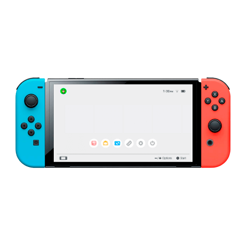 Консоль Nintendo Switch OLED Model HEG-001 Модифікована 128GB Blue Red Б/У - Retromagaz