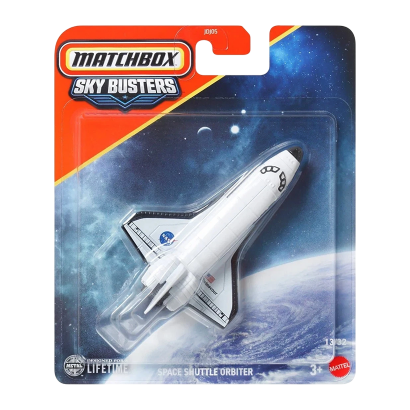 Тематична Машинка Matchbox Space Shuttle Orbiter Sky Busters 1:64 JCM95 White - Retromagaz
