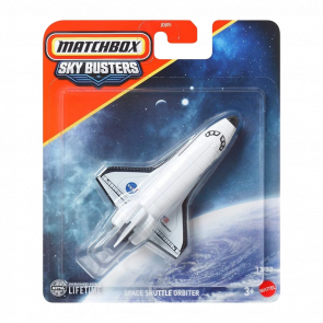 Тематична Машинка Matchbox Space Shuttle Orbiter Sky Busters 1:64 JCM95 White Тематична Машинка Matchbox Space Shuttle Orbiter Sky Busters 1:64 JCM95 White - Retromagaz
