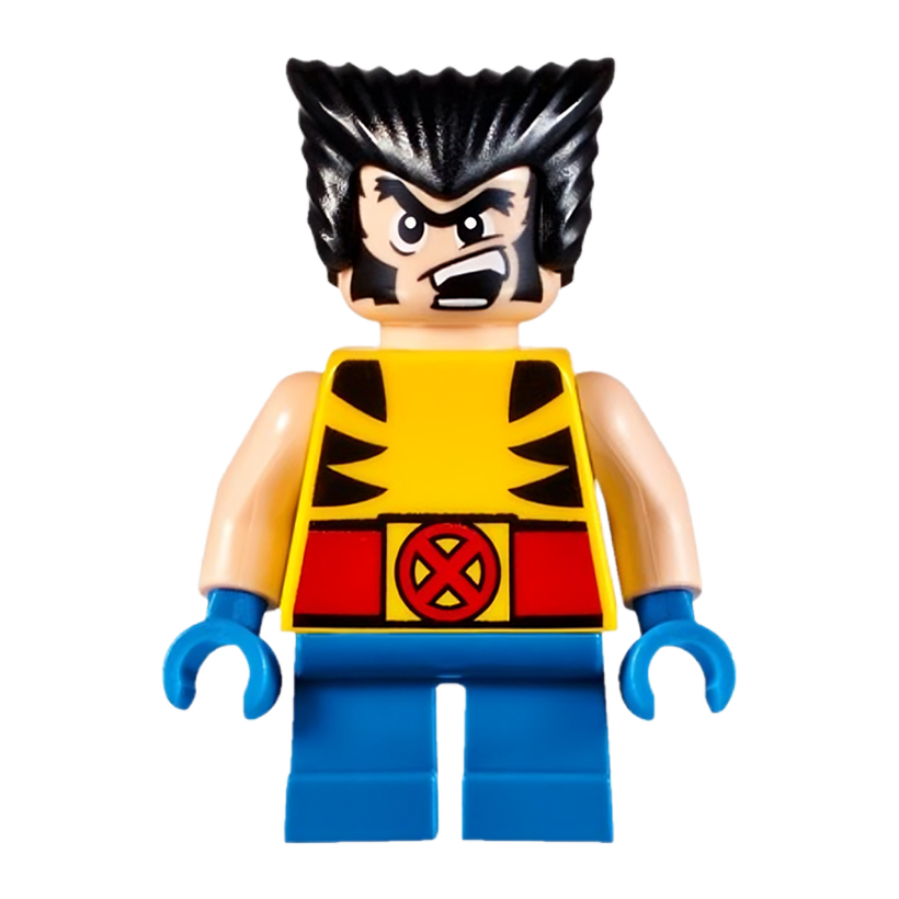 Фигурка Lego Marvel Wolverine Short Legs Super Heroes sh0364 Б/У - Retromagaz