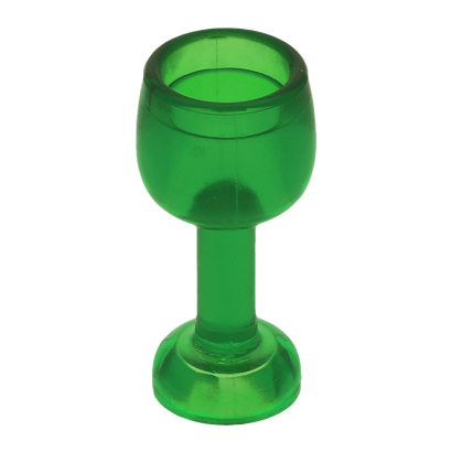 Посуда Lego Utensil Goblet Large 33061 4107478 4112845 4184851 Trans-Green Б/У - Retromagaz